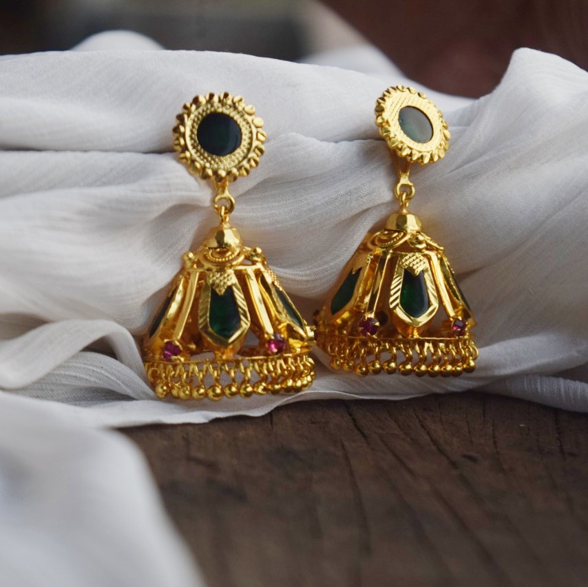 Nagapadam-jumka-green-roopbygopika-earing-0019