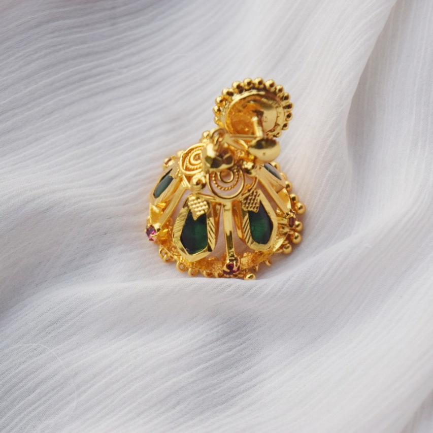Nagapadam-jumka-green-roopbygopika-earing-0019