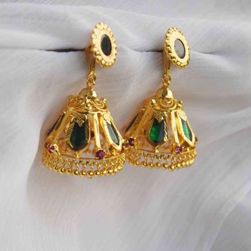 Nagapadam-jumka-green-roopbygopika-earing-0019