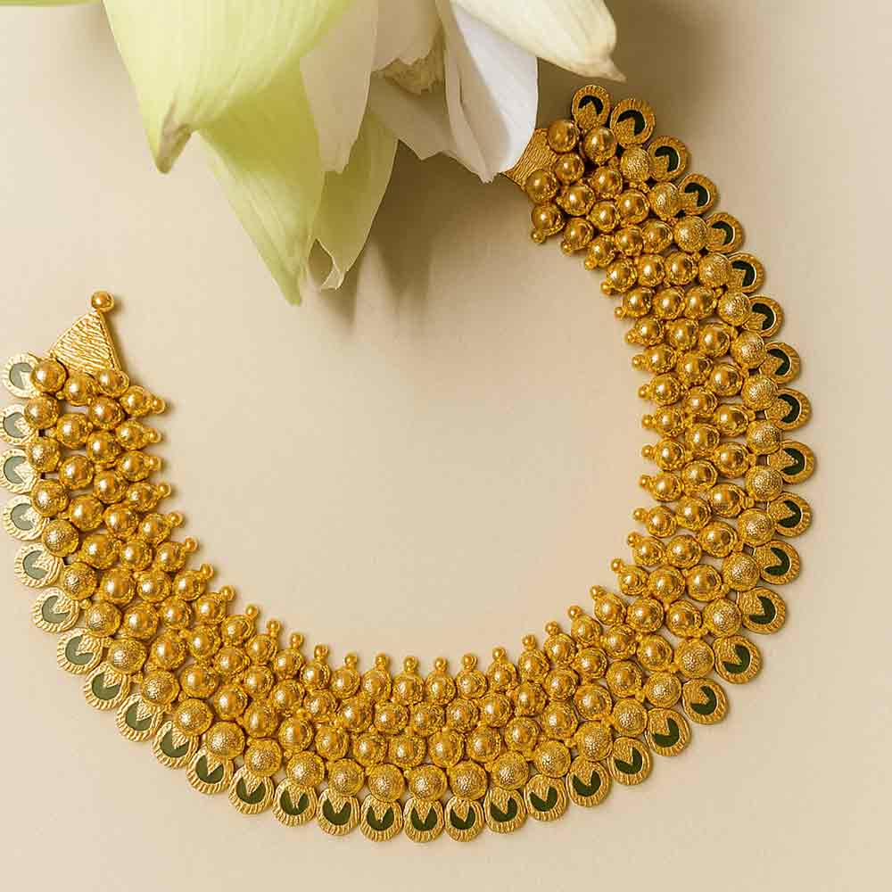 Nagapadam-round-roopbygopika-2-necklace-green-0013